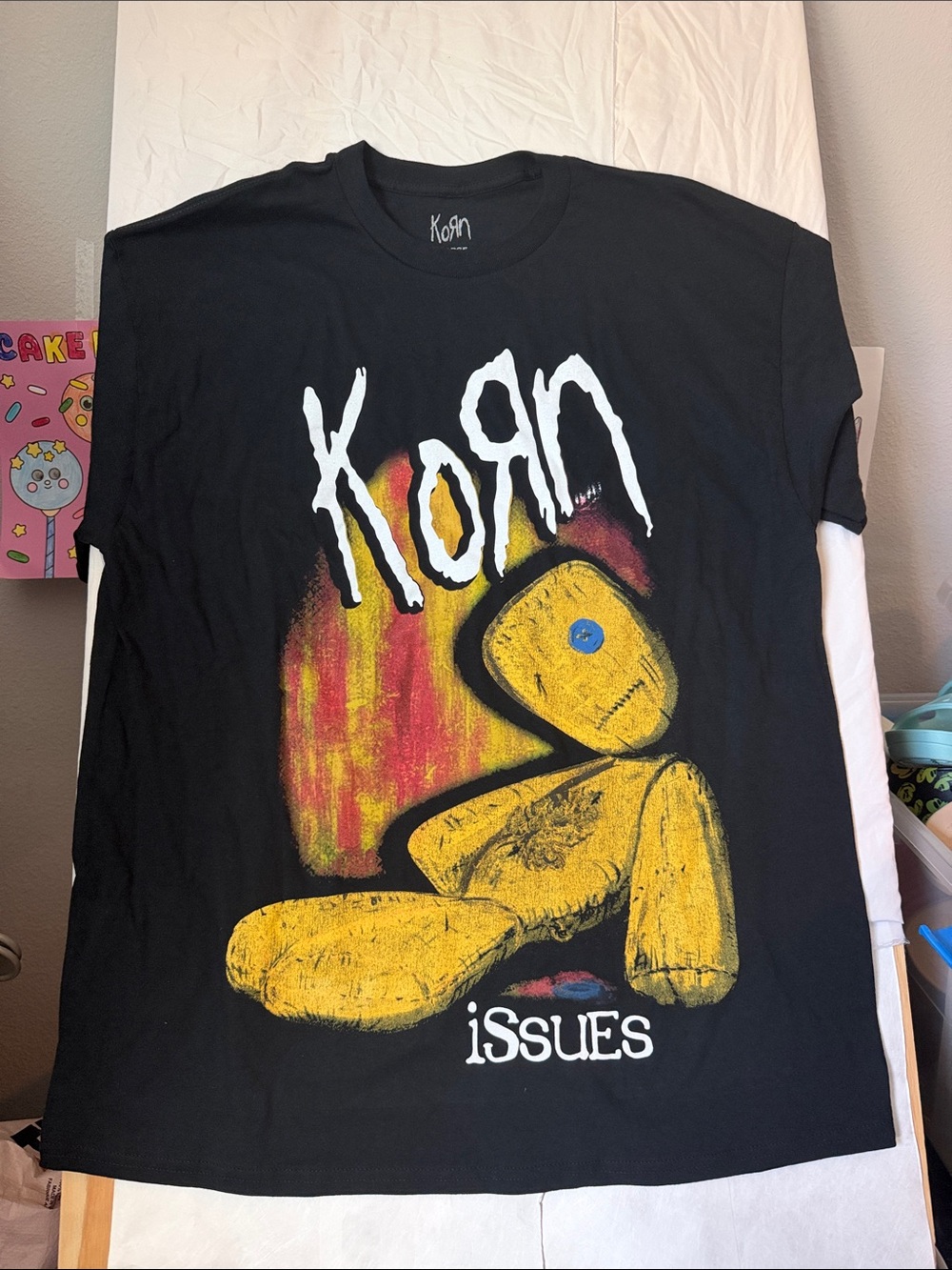 Korn "Issues" Black Graphic Band Tee